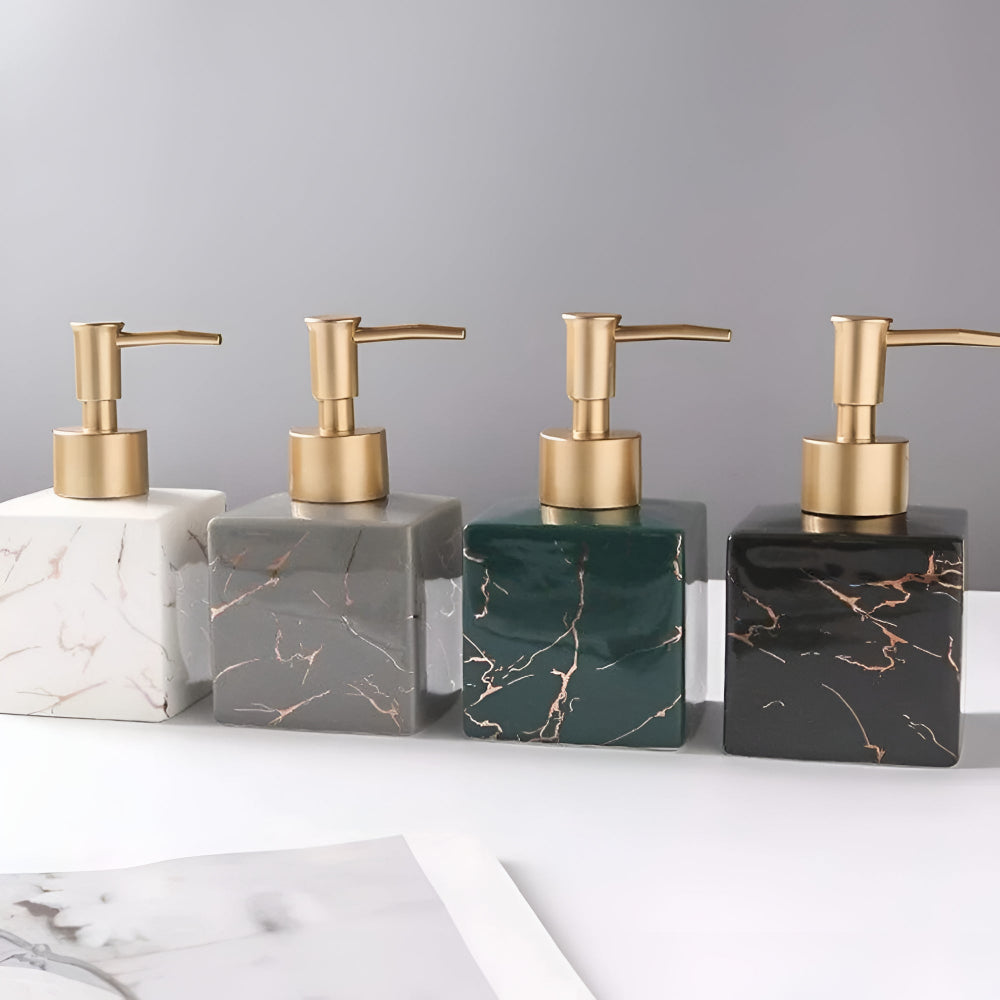 Moktan Sabai Marble Ceramic Soap Dispenser