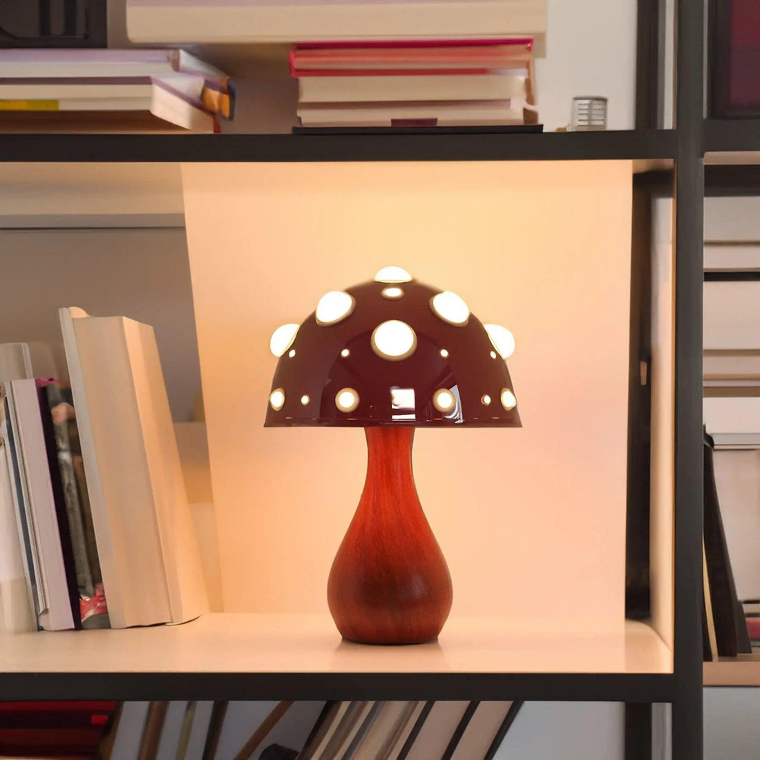 Moktan Sabai Matsutake Mushroom LED Table Lamp Cordless/Corded