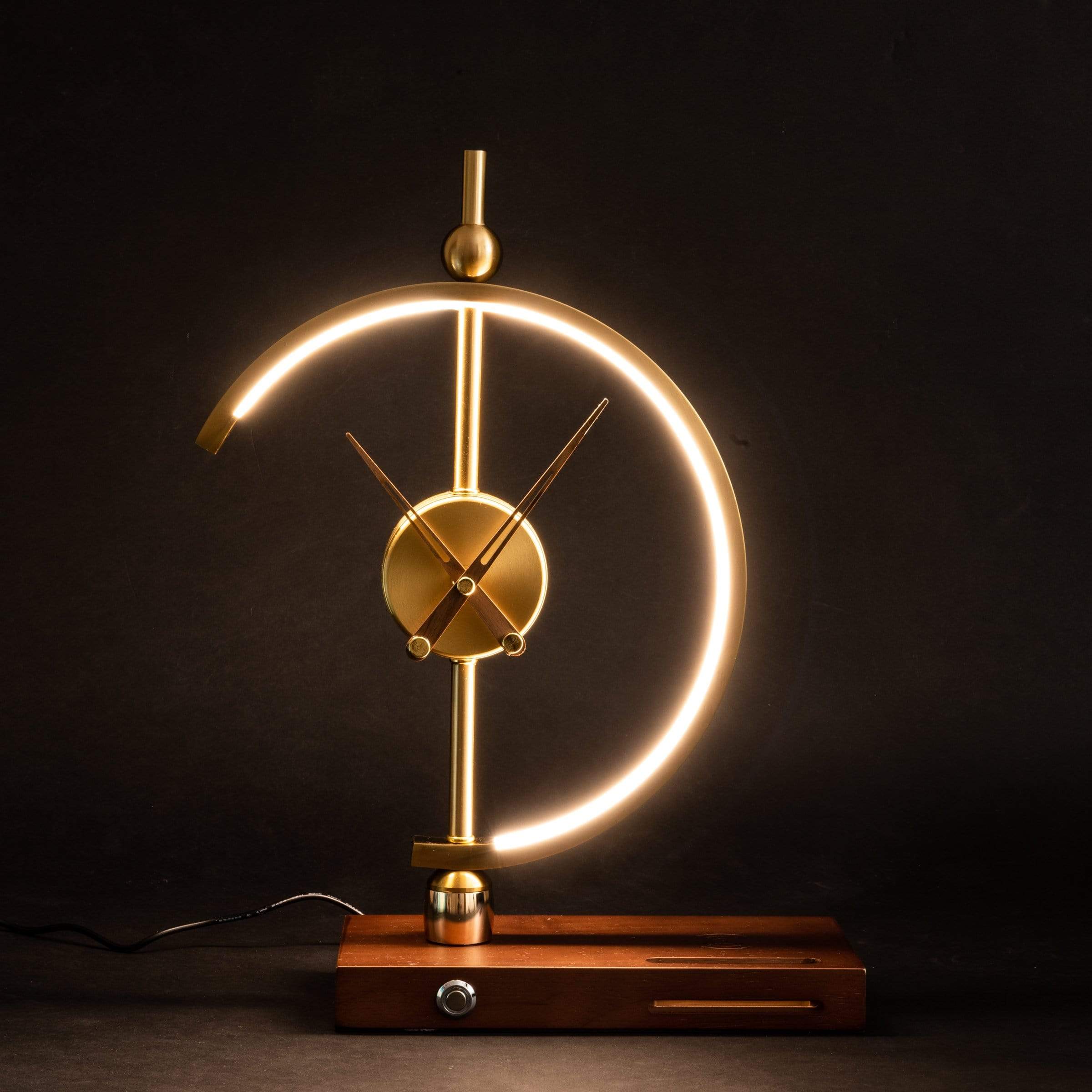 Moktan Sabai NagoyaLight LED Table Lamp – Wireless Charging Clock Dimmable Desk Lamp