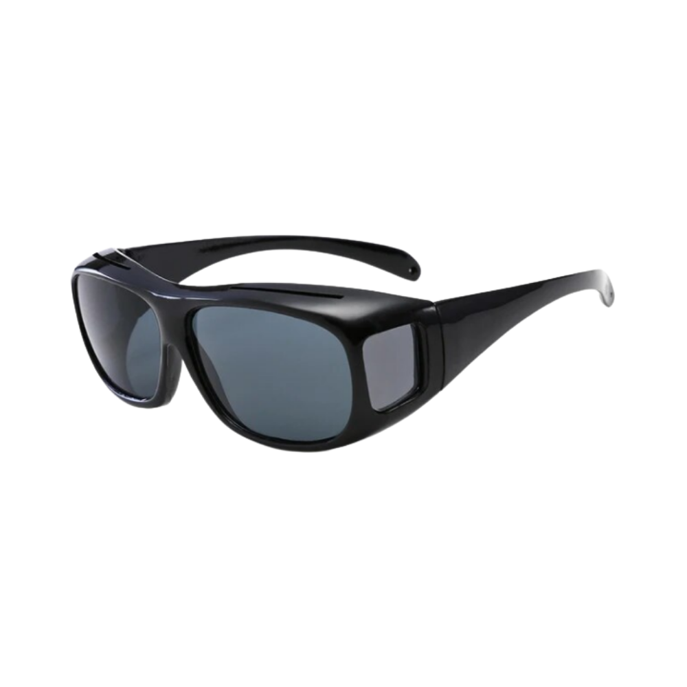 Moktan Sabai Polarized Night Driving Glasses – Anti Glare Night Vision Driving Eyewear Black