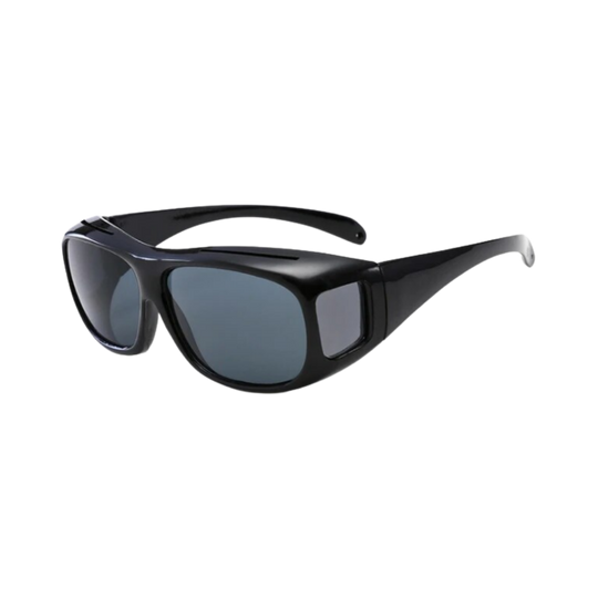 Moktan Sabai Polarized Night Driving Glasses – Anti Glare Night Vision Driving Eyewear Black