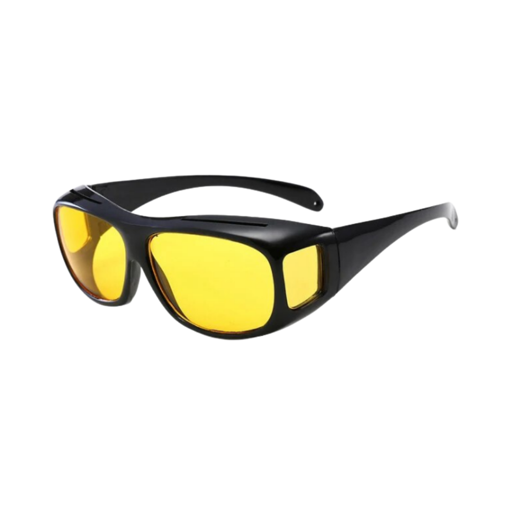 Moktan Sabai Polarized Night Driving Glasses – Anti Glare Night Vision Driving Eyewear Yellow