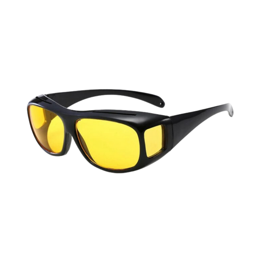 Moktan Sabai Polarized Night Driving Glasses – Anti Glare Night Vision Driving Eyewear Yellow