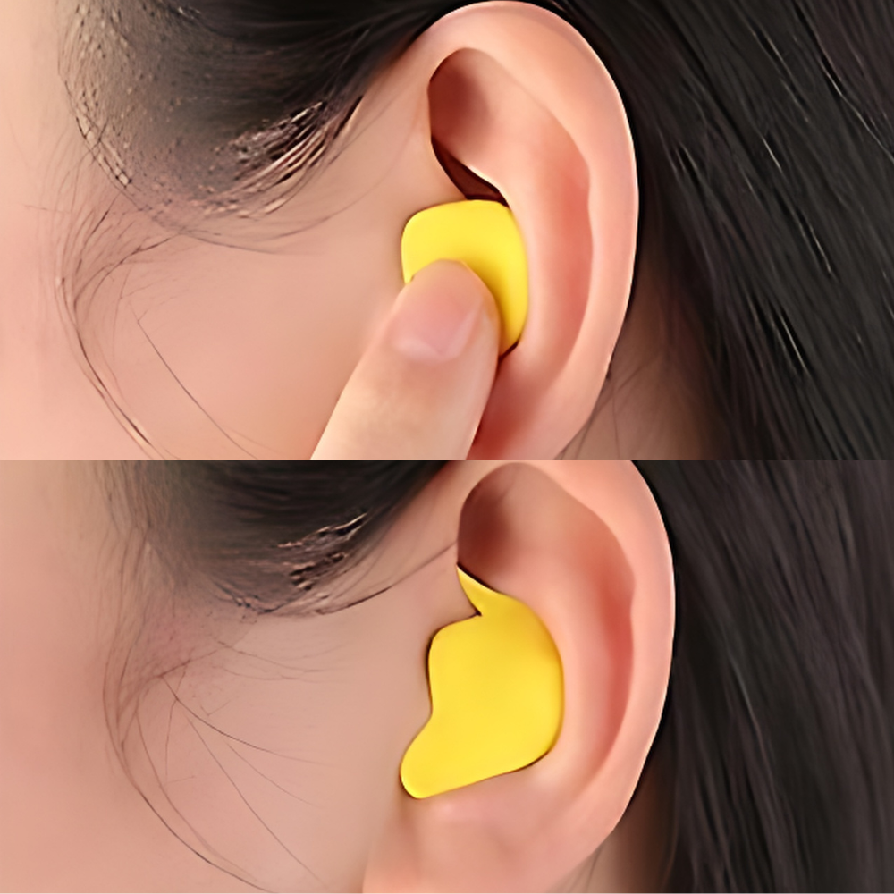 Moktan Sabai Waterproof Moldable Earplugs for Sleeping Swimming Noise Cancelling