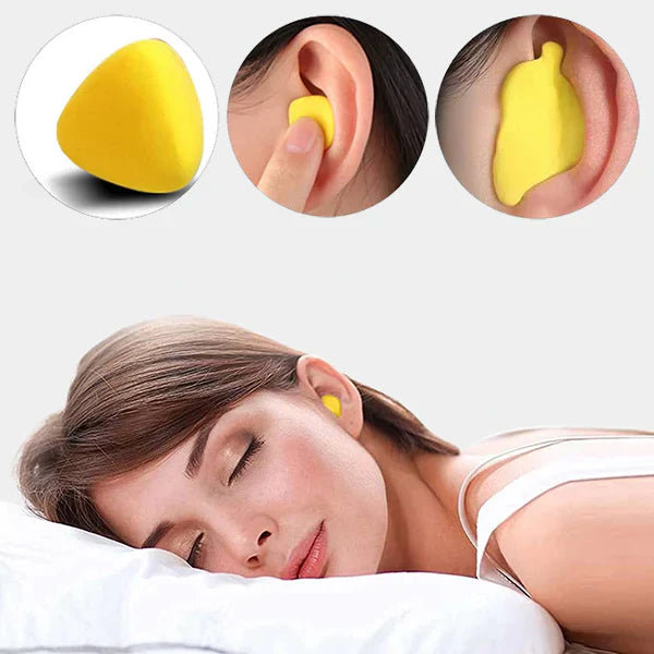 Moktan Sabai Waterproof Moldable Earplugs for Sleeping Swimming Noise Cancelling Yellow