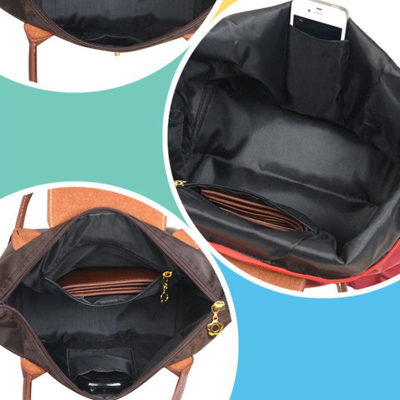 Moktan Sabai Oxford Shoulder Bag for Women Luxury Handbag Spacious Everyday Tote