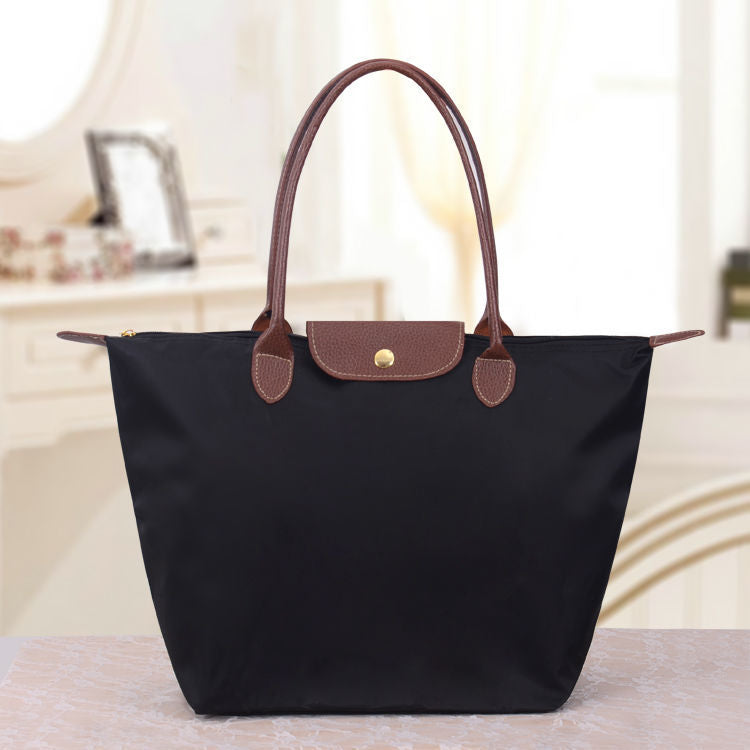 Moktan Sabai Oxford Shoulder Bag for Women Luxury Handbag Spacious Everyday Tote