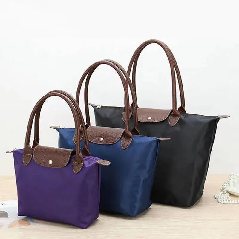 Moktan Sabai Oxford Shoulder Bag for Women Luxury Handbag Spacious Everyday Tote