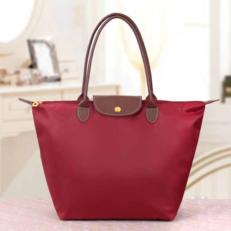 Moktan Sabai Oxford Shoulder Bag for Women Luxury Handbag Spacious Everyday Tote