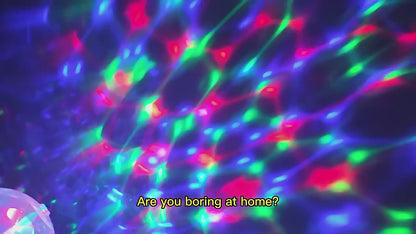 Galaxy Projector Aurora Star Light with Remote RGB 360° LED Night Light USB