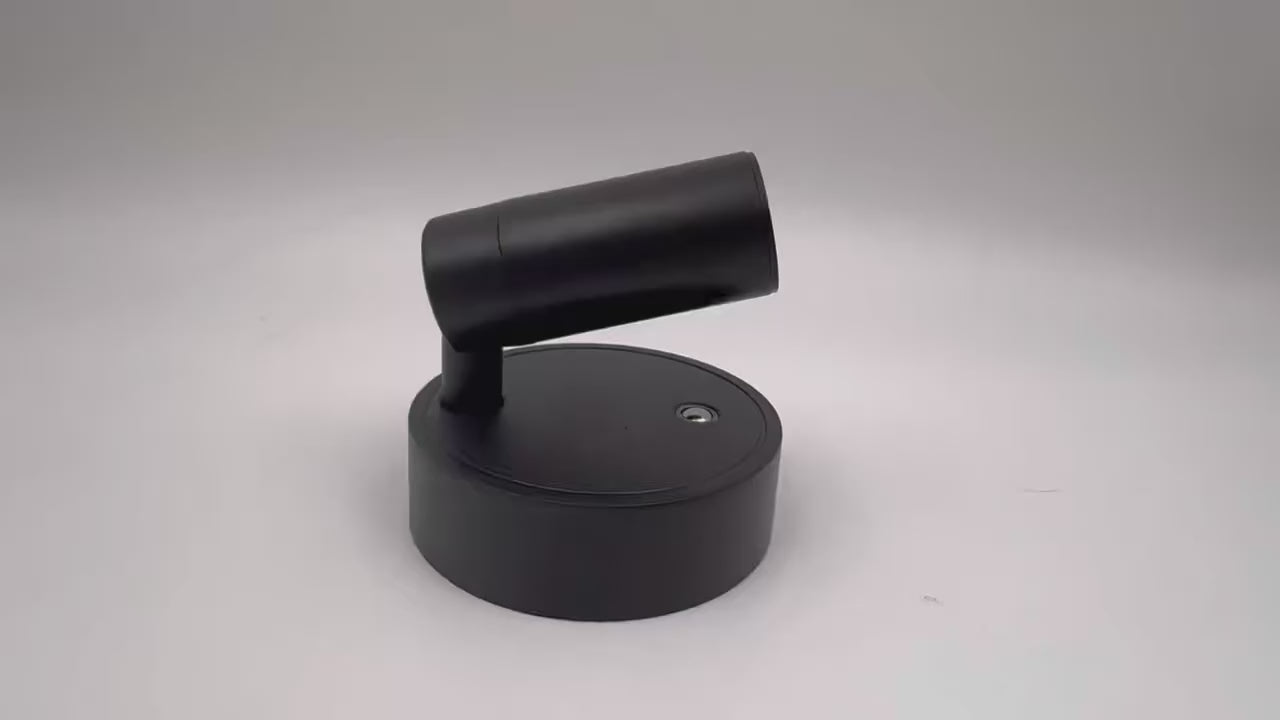 Load video: Magnetic LED Wall Light Rechargeable Touch Dimmable Cordless Bedside Lamp
