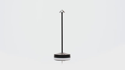 Wireless LED Table Lamp – Cordless Dimmable Touch Light for Bedroom & Living Room