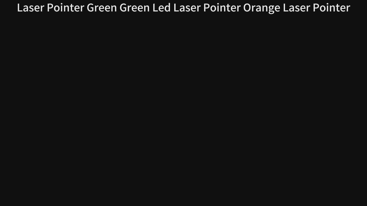 Load video: Rechargeable Green Laser Pointer 532nm USB Long Range