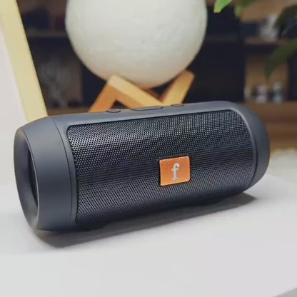 Wireless Bluetooth Speaker with Dual Subwoofer, Loud Surround Sound for Home & Car