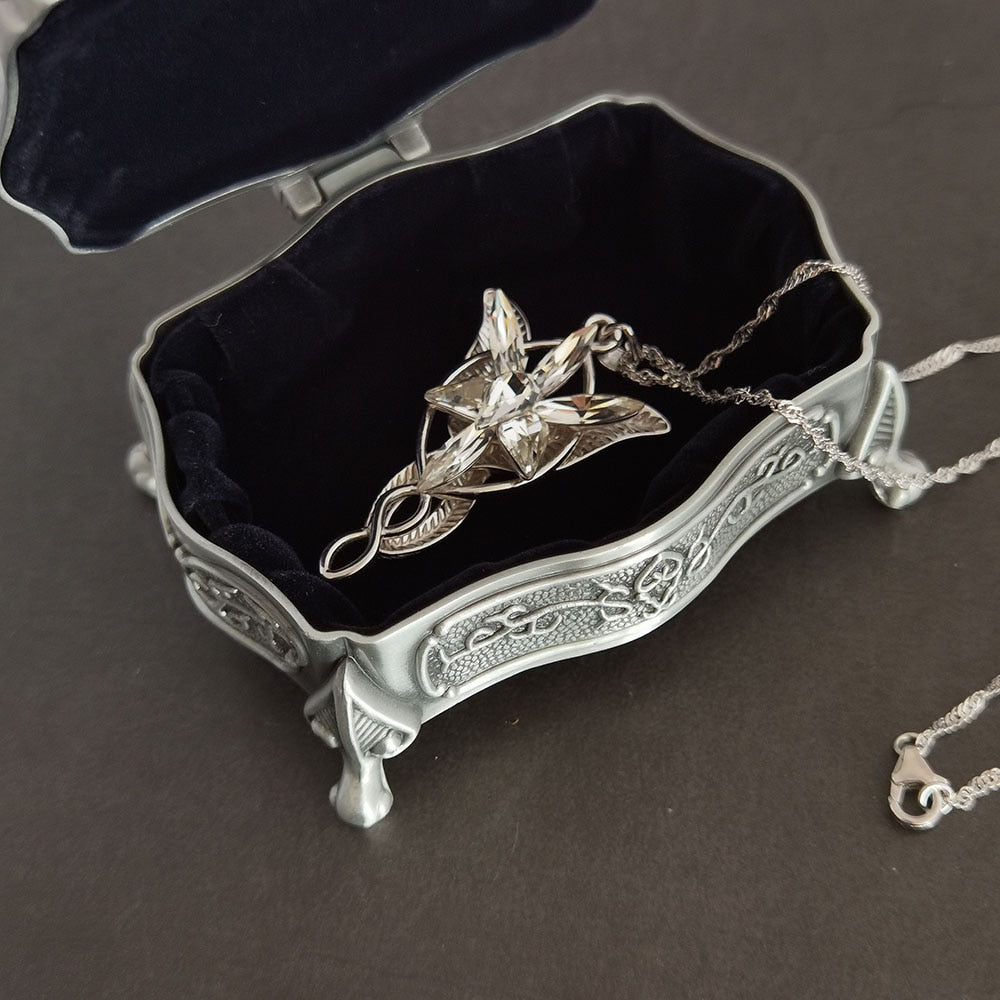Moktan Sabai Evenstar of Alfheim Pendant Necklace – 925 Sterling Silver