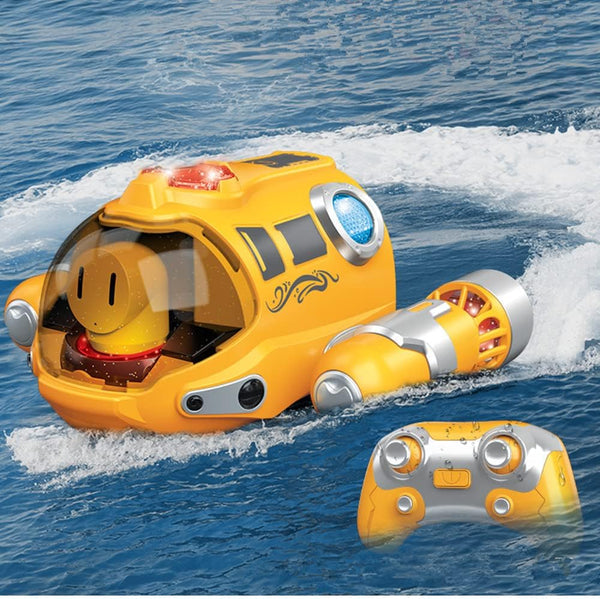 Moktan Sabai Waterproof RC Boat Toy for Kids Dual Propeller Remote Control Boat