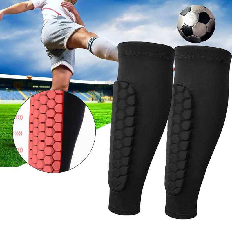Moktan Sabai 1 Pair Honeycomb Soccer Shin Guards M