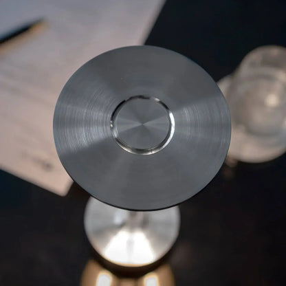 Modern Brass Cone LED Rechargeable Table Lamp Cordless USB-C