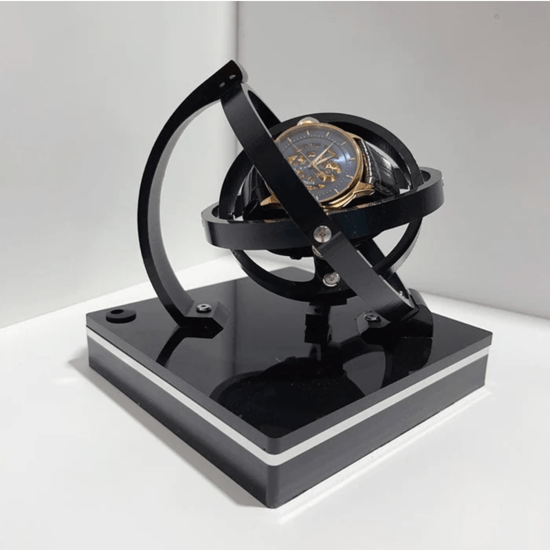 Moktan Sabai Automatic Watch Winder Box Silent Motor Watch Winder Display Case for Watches