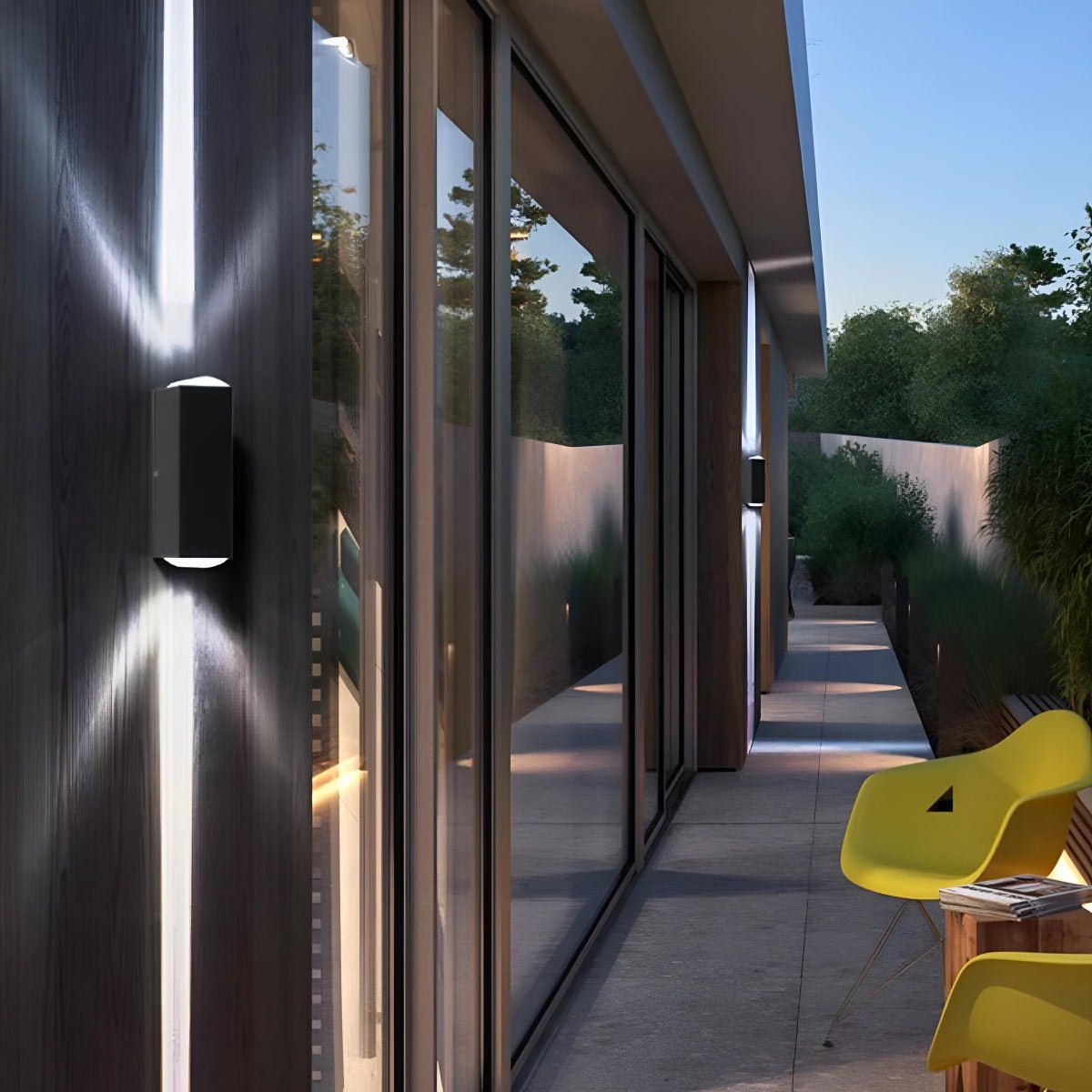 Moktan Sabai Modern LED Up Down Wall Light IP65 Waterproof Aluminum Sconce
