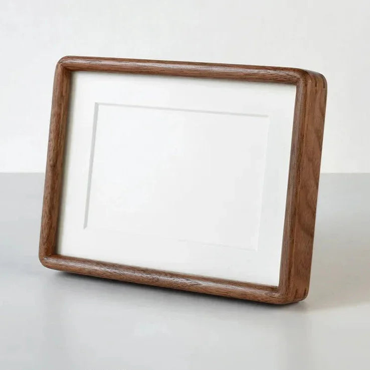 Moktan Sabai Solid Wood Photo Frame | Mortise Tenon Handcrafted Display for Photos & Home Décor Black Walnut 20.3x25.4cm 10Inch