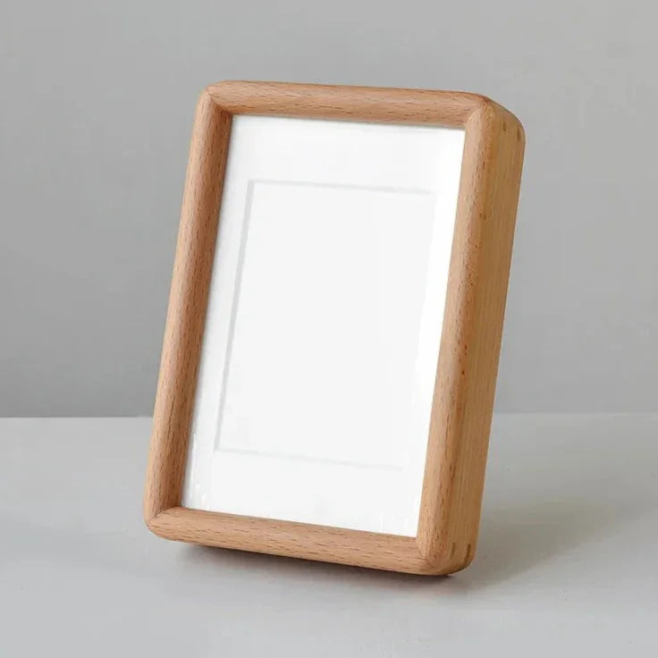Moktan Sabai Solid Wood Photo Frame | Mortise Tenon Handcrafted Display for Photos & Home Décor Beechwood 20.3x25.4cm 10Inch