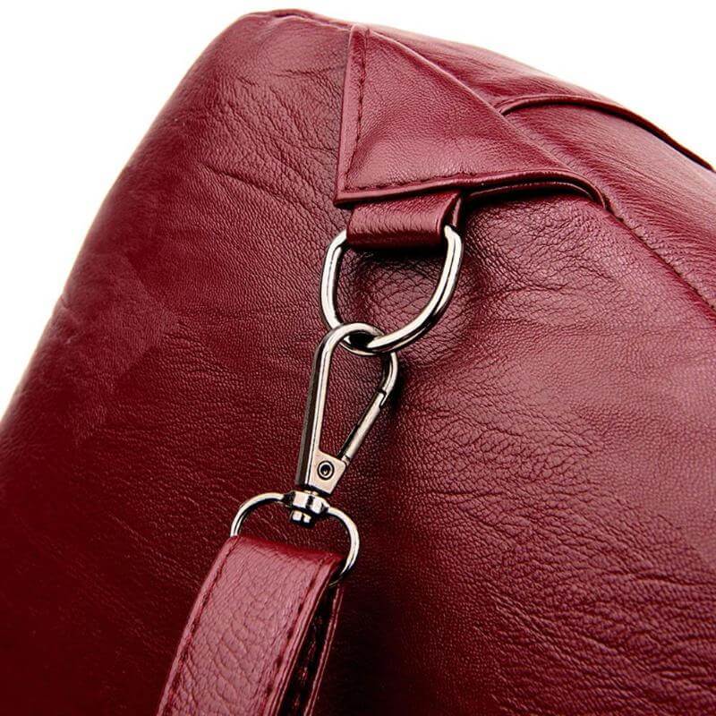 Moktan Sabai Genuine Leather Backpack for Women Water Resistant Anti Theft Travel Bag
