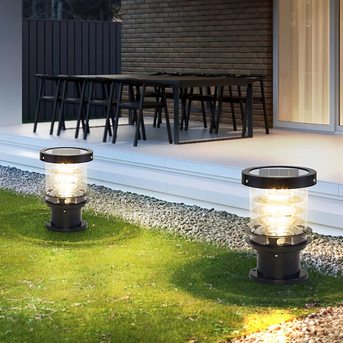 Moktan Sabai Modern LED Outdoor Lawn Lamp Post IP65 Waterproof Garden Light