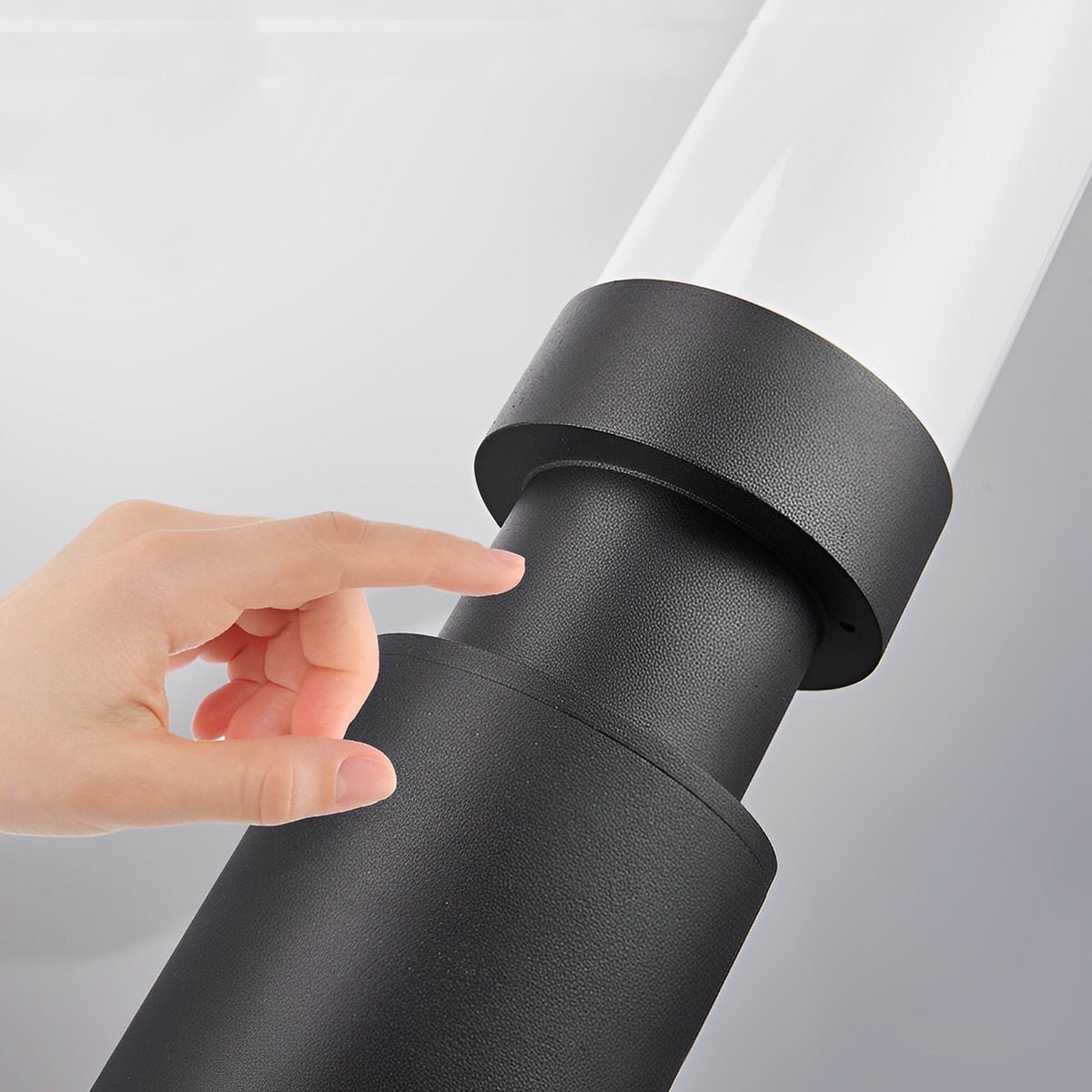 Moktan Sabai Modern LED Outdoor Post Light IP55 Aluminum Pillar Lawn Lamp