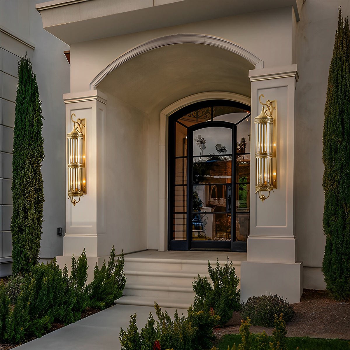 Moktan Sabai Vintage Outdoor Wall Sconce LED IP65 Waterproof Porch Light