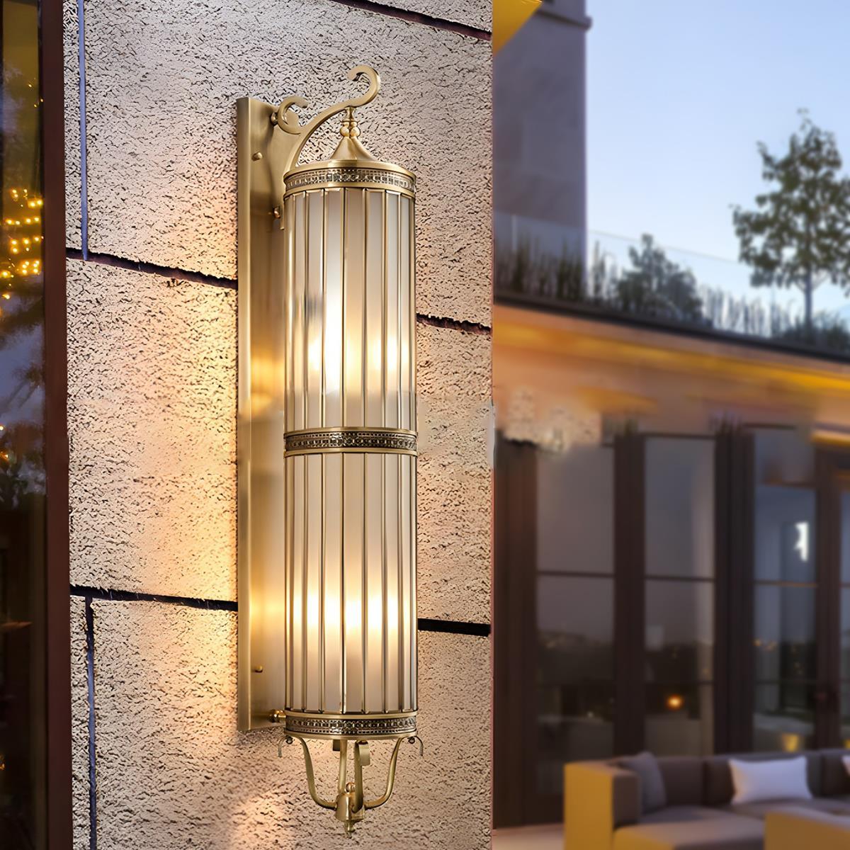 Moktan Sabai Vintage Outdoor Wall Sconce LED IP65 Waterproof Porch Light