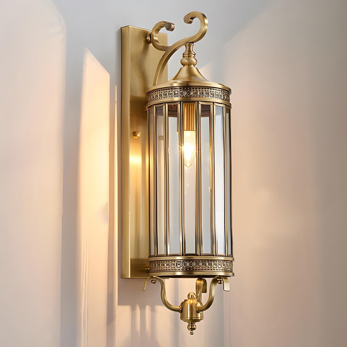 Moktan Sabai Vintage Outdoor Wall Sconce LED IP65 Waterproof Porch Light