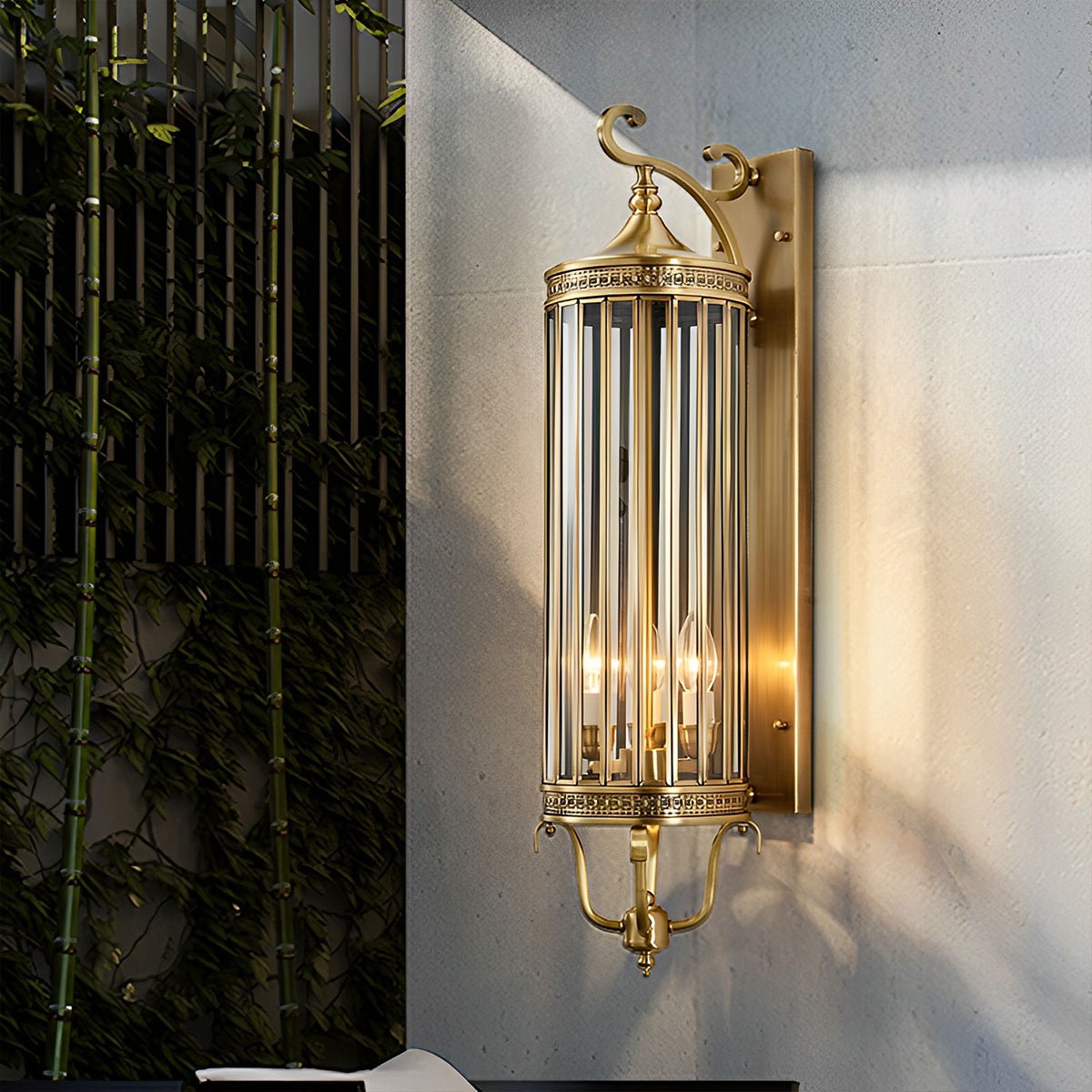 Moktan Sabai Vintage Outdoor Wall Sconce LED IP65 Waterproof Porch Light