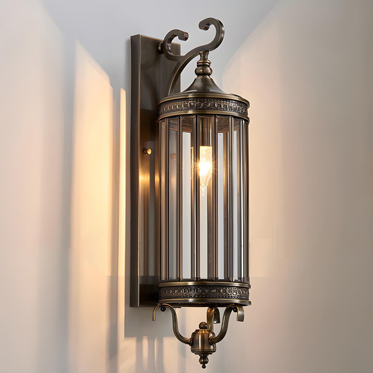 Moktan Sabai Vintage Outdoor Wall Sconce LED IP65 Waterproof Porch Light